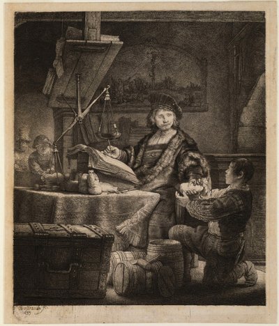 "Portrait du peseur d