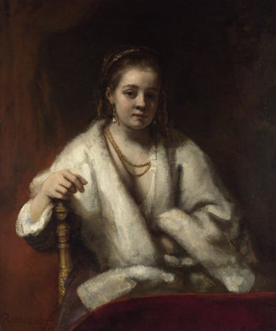 صورة هندريكى ستوفيلز ، ج. 1655-1656 بواسطة رامبرانت فان راين