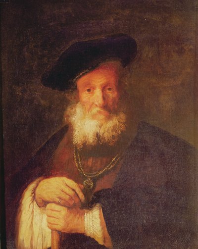 صورة لرجل عجوز بواسطة Rembrandt van Rijn