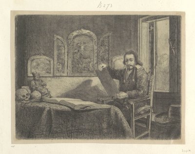 Portret van de apotheker Abraham Francen مجموعة من خمسة وثمانين مطبوعة أصلية (عنوان السلسلة) بواسطة رامبرانت فان راين