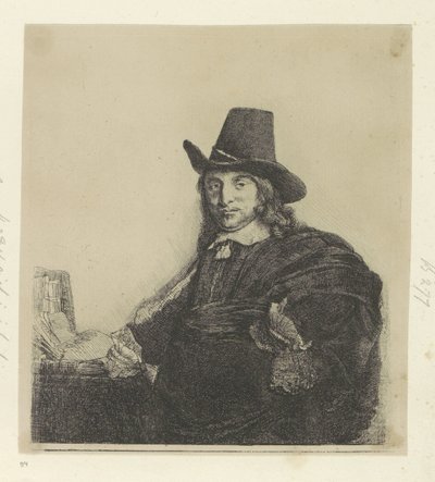 Portret van de Schilder Jan Asselijn مجموعة من خمسة وثمانين مطبوعة أصلية (عنوان السلسلة) بواسطة رامبرانت فان راين