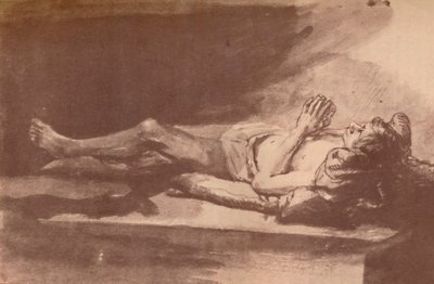رامبرانت - دراسة لنموذج راقد ، 1903 بواسطة رامبرانت فان راين
