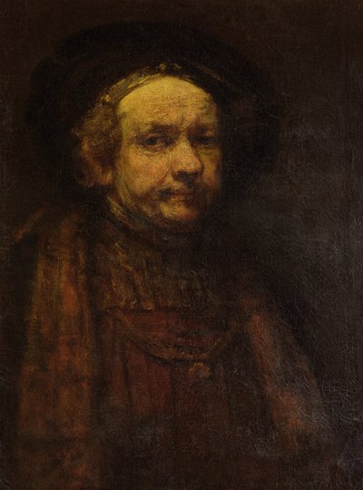 صورة الذات ، كبار السن بواسطة Rembrandt van Rijn