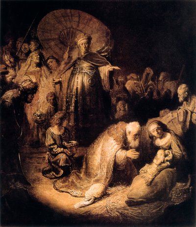 عشق المجوس ، 1632 بواسطة رامبرانت فان راين