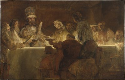 مؤامرة Batavians تحت Claudius Civilis ، 1662 بواسطة رامبرانت فان راين