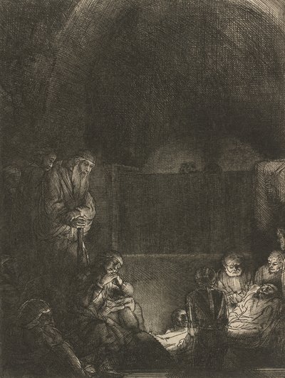 القبر ، ج. 1654. بواسطة رامبرانت فان راين