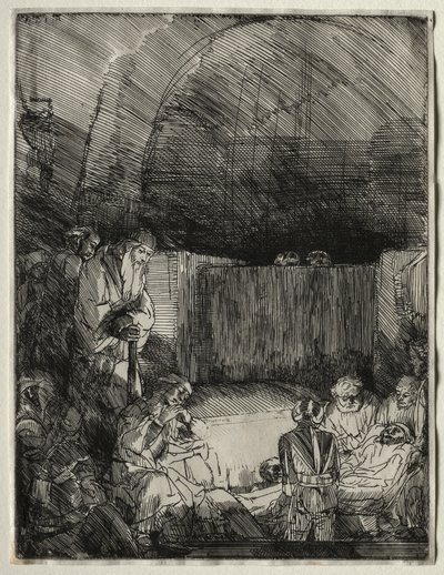القبر ، ج. 1654. بواسطة رامبرانت فان راين