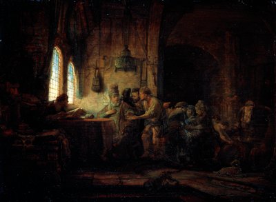 مثل العمال في الكرم ، 1637. بواسطة رامبرانت فان راين
