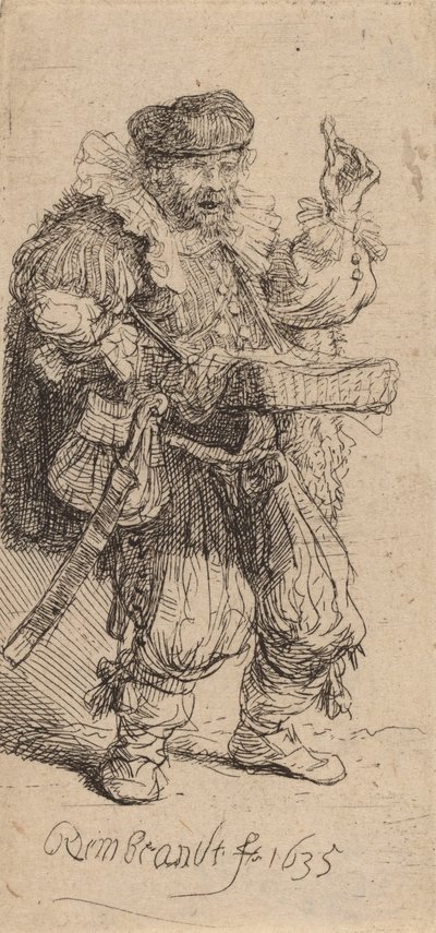 The Quacksalver ، 1635. بواسطة رامبرانت فان راين