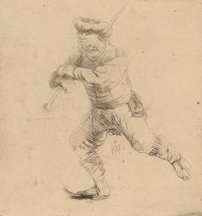 المتزلج ، ج. 1639. بواسطة رامبرانت فان راين