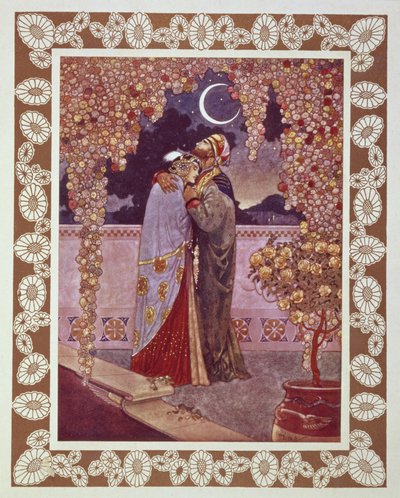 "حب" رسم إيضاحي لـ "رباعيات عمر الخيام" بواسطة رينيه بول