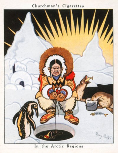 في مناطق القطب الشمالي (ليثو ملون) بواسطة رينيه بول