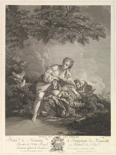 Venus and the Loves Venus and the Loves ، القرن الثامن عشر. بواسطة رينيه جيلارد