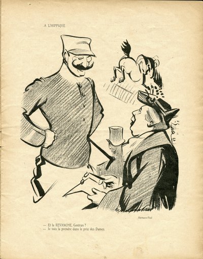 Illustration of Hermann-Paul (1864-1940) in The Wild Duck بواسطة رينيه جورج هيرمان بول
