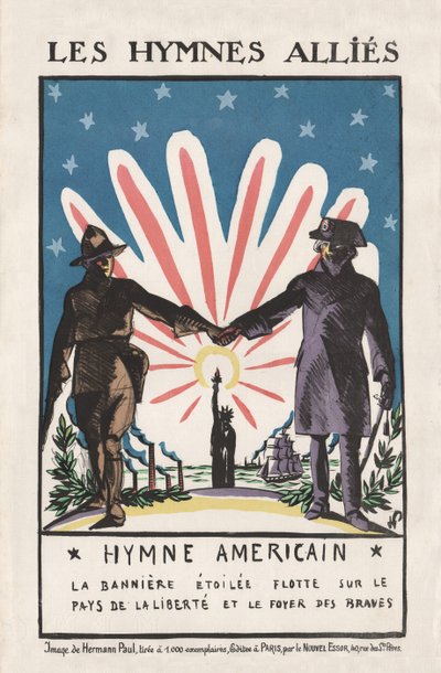 ترانيم الحلفاء ، 1917 بواسطة رينيه جورج هيرمان بول