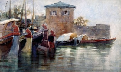 Comballi siesta (dock on Lake Como) بواسطة رينزو فايس