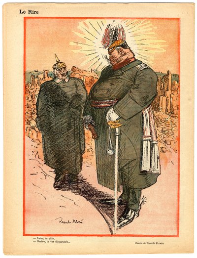 ضحك أحمر ، ساخر في الألوان بواسطة ريكاردو فلوريس