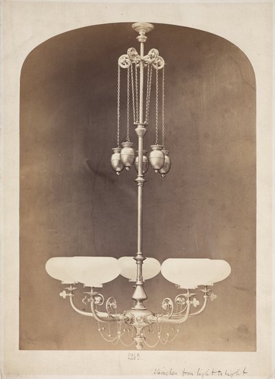 Gasolier, c 1880 بواسطة ريتشارد (بعد) داد