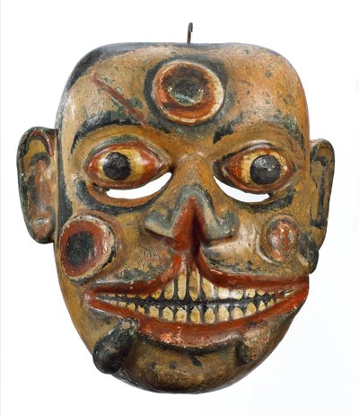 General, Complementary Medicine Mask covered with sores and leeches, Sri Lanka بواسطة ريتشارد (بعد) داد