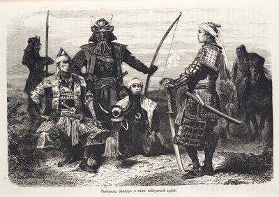 Samurai warriors, Japan بواسطة ريتشارد (بعد) داد