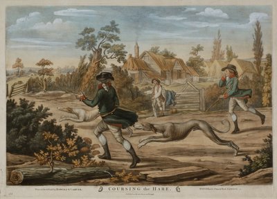 Coursing the Hare, printed for Bowles & Carver, published in 1796 (mezzotint) بواسطة ريتشارد (بعد) دايتون