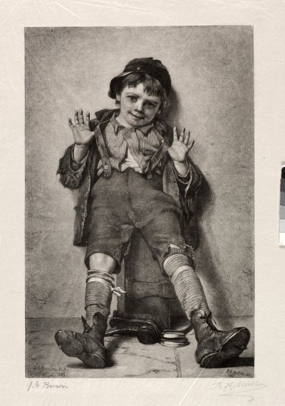 أنا سعيد تمامًا ، 1886. بواسطة ريتشارد الكسندر مولر