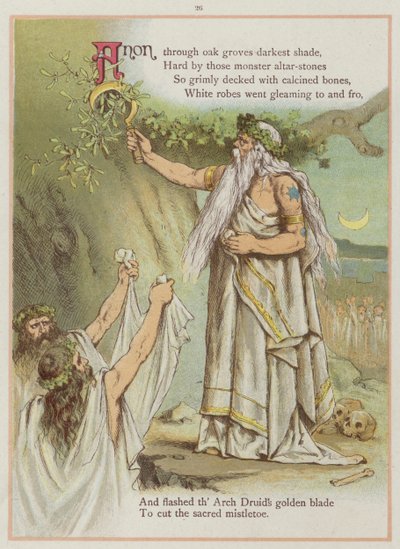 صفحة من المنبع بواسطة ريتشارد أندريه ، Druids (لون ليثو) بواسطة ريتشارد أندريه