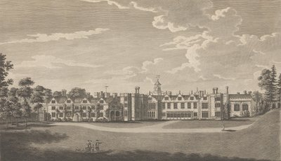 Knole ، بالقرب من Sevenoke ، في مقاطعة Kent ، كان قصرًا سابقًا تابعًا لـ Archiep ... ، 1777-90. بواسطة ريتشارد برنارد جودفري