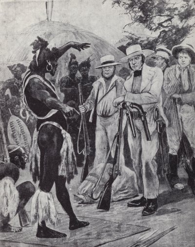 فرانسيس وداع من شركة Farewell Trading ، مؤسس Port Natal Colony في جنوب إفريقيا بواسطة ريتشارد كاتون الثاني (بعد) وودفيل