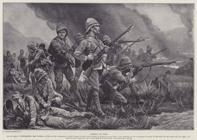 Ordeal by fire (litho) بواسطة ريتشارد كاتون الثاني (بعد) وودفيل