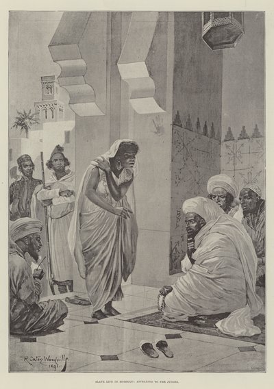 حياة العبودية في المغرب ، مناشدة القضاة (نقش) بواسطة ريتشارد كاتون الثاني (بعد) وودفيل