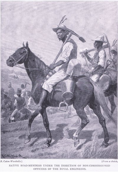 إصلاحات الطرق الأصلية ، من بعد بريتوريا: حرب العصابات التي نشرتها Harmsworth Bros Limited ، 1901 بواسطة ريتشارد كاتون وودفيل