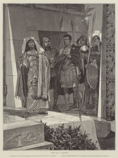 كليوباترا من تأليف H Rider Haggard بواسطة Richard Caton Woodville junior