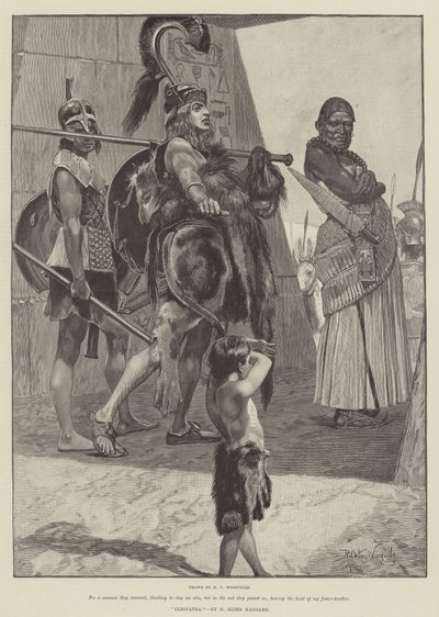 كليوباترا من تأليف H Rider Haggard بواسطة ريتشارد كاتون وودفيل جونيور