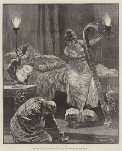 كليوباترا من تأليف H Rider Haggard بواسطة Richard Caton Woodville junior