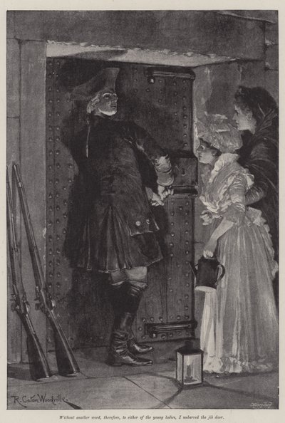 رسم توضيحي لكولونيل الإمبراطورية ، إميلي لوليس بواسطة Richard Caton Woodville junior