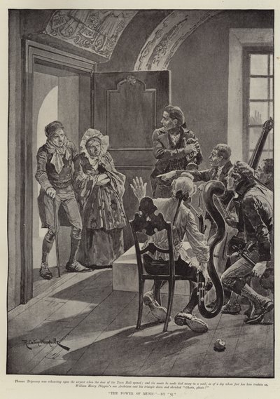 قوة الموسيقى بواسطة Richard Caton Woodville junior