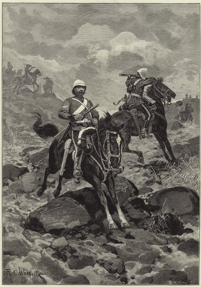 الحرب في ترانسفال بواسطة Richard Caton Woodville junior