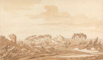 المناظر الطبيعية الإيطالية بواسطة Richard Cooper the Elder