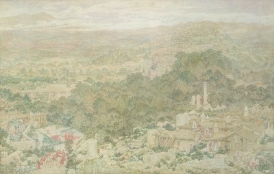منظر لمدينة Tlos القديمة في Lycia ، 1883 بواسطة ريتشارد داد