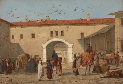 Caravanserai في Mylasa في آسيا الصغرى بواسطة ريتشارد داد