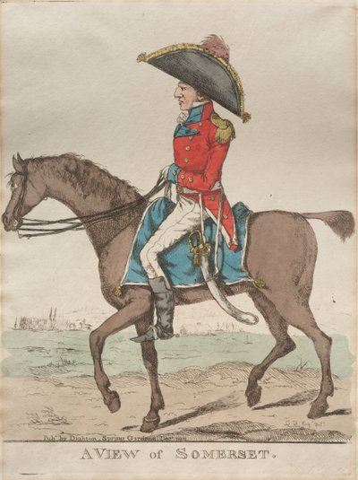 منظر سومرست ، 1811. بواسطة ريتشارد دايتون
