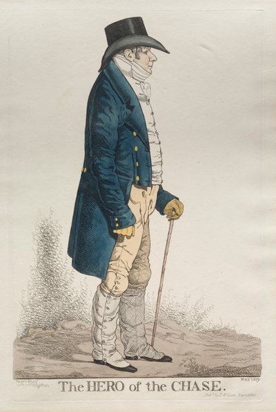 بطل المطاردة ، 1819. بواسطة ريتشارد دايتون