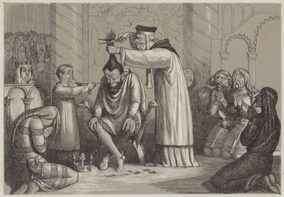 المعالجة البربرية لهنري الأول ، بواسطة أسقف نورمان (أكواتينت) بواسطة ريتشارد دويل