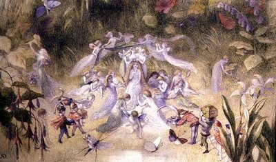 مرحاض تيتانيا ، حوالي عام 1870 (ألوان مائية على ورق) بواسطة ريتشارد دويل