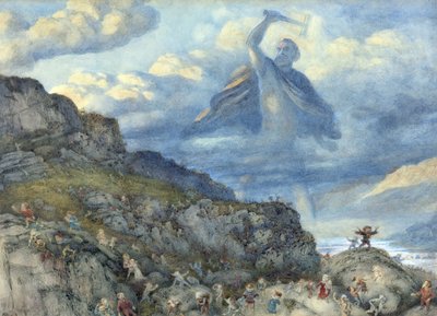 ثور (تور) والأقزام par دويل ، ريتشارد (1824-1883) بواسطة ريتشارد دويل