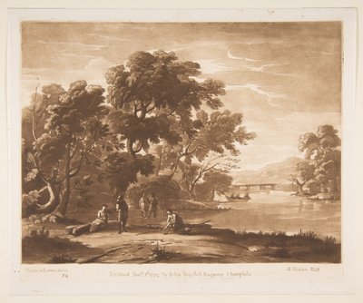 مناظر طبيعية بأشكال ، 1774. بواسطة ريتشارد إيرلوم