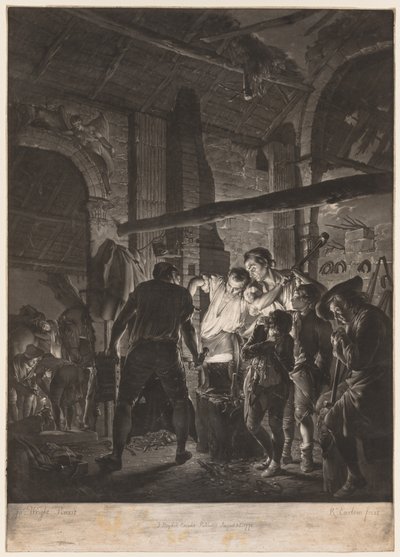 الحداد ، 1771. بواسطة ريتشارد إيرلوم
