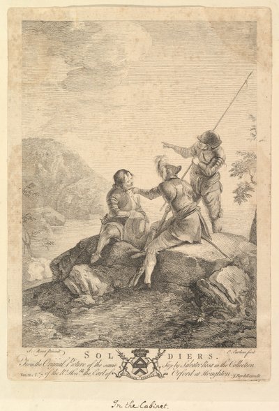ثلاثة جنود ، 1766-67. بواسطة ريتشارد إيرلوم