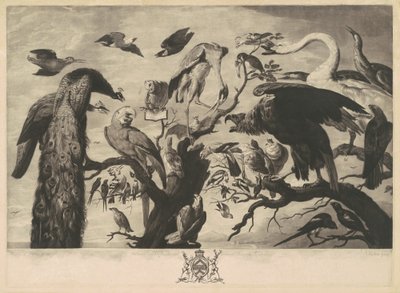 حفلة الطيور بواسطة Richard Earlom, after Mario Nuzzi